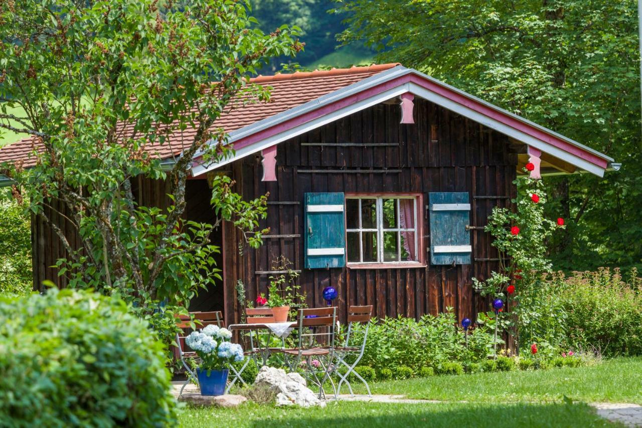 Königssee Pension Waldklause, Doppelzimmer Mit Balkon, Dusche, Wc מראה חיצוני תמונה